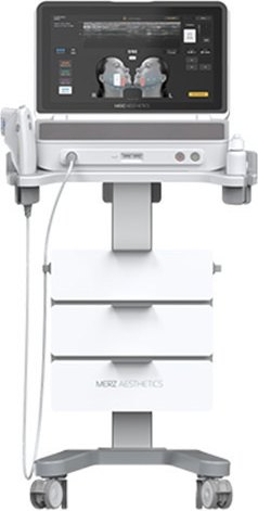 Ultherapy PRIME 超音波拉提儀器主機與移動式推車